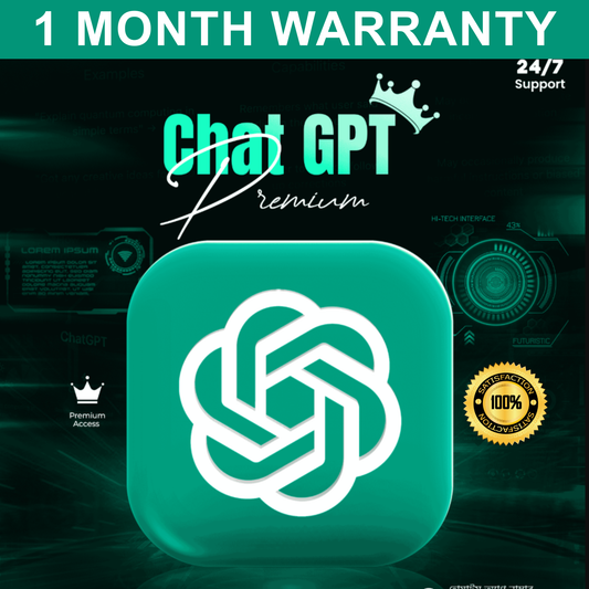 ChatGPT Pro - GPT-5.2 - 1 Month Account - 100% Private Full Access & Support