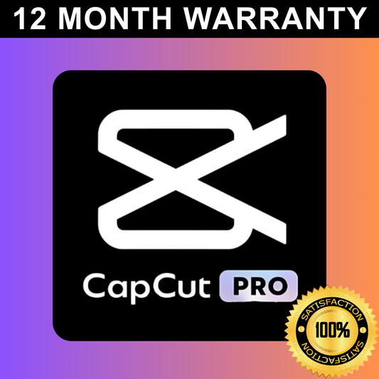 CapCut Pro 12 Month Subscription – No Watermark, Full Access